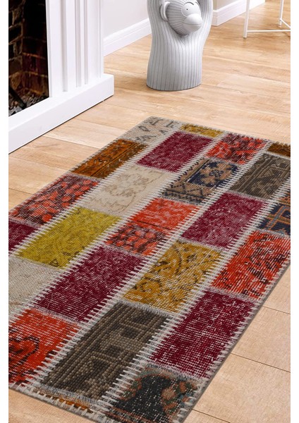 Patchwork Ptch 03 Renkli 60X90 Halı