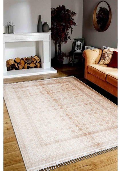 Art Ipek 200 Line 275X360 Bej 17090 El Dokuma Halı ~ 9.9 M2