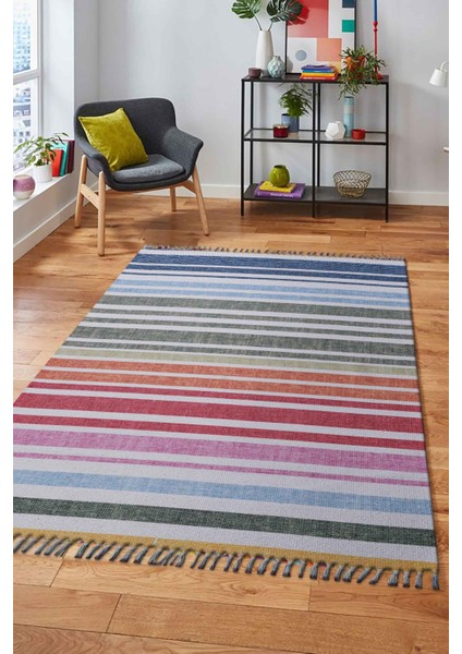 Soho Kilim 04 Krem / Renkli 120X180 ~ 2.16 M2