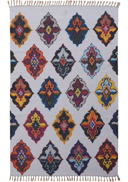 Soho Kilim 01 Krem / Renkli 120X180 ~ 2.16 M2