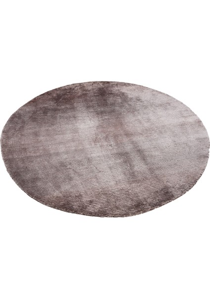 Nepal 3513 Bej Daire El Dokuma Halı 154X154 ~ 2.37 M2