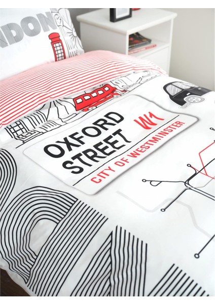 Young London %100 Pamuk Tek Kişilik Nevresim Takımı indirimleri