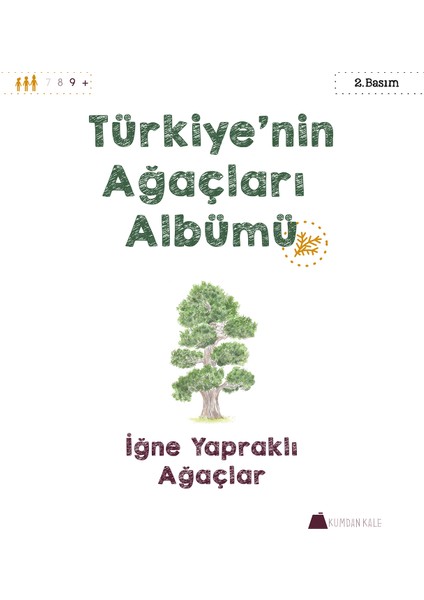 Türkiye'nin Ağaçları Albümü Seti 4 Kitap