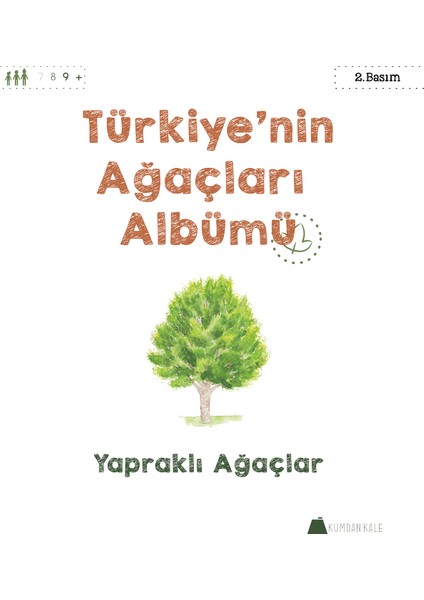 Türkiye'nin Ağaçları Albümü Seti 4 Kitap