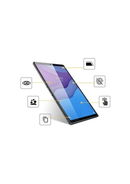 Lenovo Tab M8 TB-805F 8'' Inç Uyumlu Ekran Koruyucu Kırılmaz Nano Cam