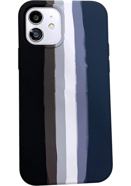 iPhone 12/12 Pro Gökkuşağı Lansman Kılıf, Kapak