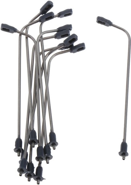 10 Adet Model Demiryolu Tren Lambası Sokak Lambaları Için Sokak Lambaları, Siyah, 1: 200 (Yurt Dışından)