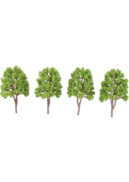 1: 150 Plastik Tren Model Ağaçları N Ölçek Tren Düzeni Mini Sahne Peyzajı (Yurt Dışından) modelleri