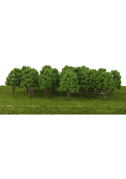 1: 150 Plastik Tren Model Ağaçları N Ölçek Tren Düzeni Mini Sahne Peyzajı (Yurt Dışından) indirimleri