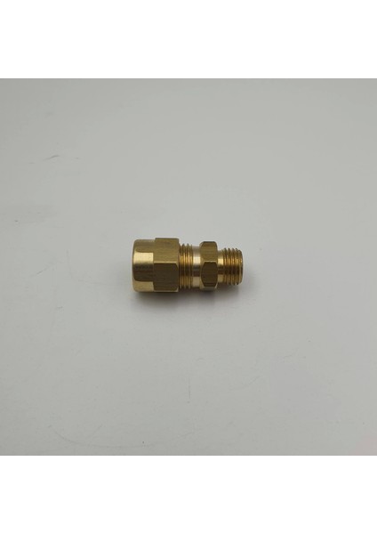 Sarı Pirinç Yüksüklü Rekor 3/8 - 6 mm