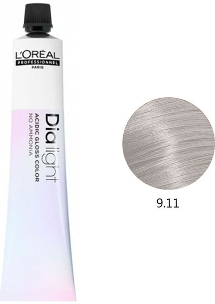 Loreal Professionnel Dia Light 9.11 Milkshake Derin Gümüş