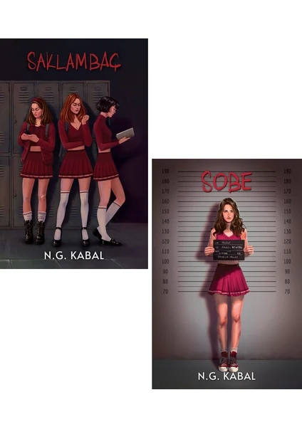 Saklambaç - Sobe - 2 Kitap - N. G. Kabal