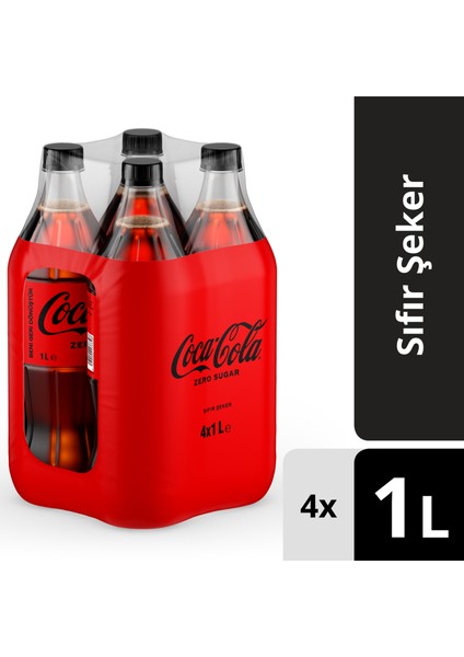 Şekersiz İçecek Pet 4X1 L