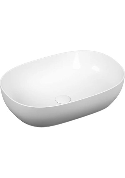 Outline Oval Çanak Lavabo, 60 cm Beyaz 5995B403-0016