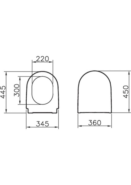 Vitra Nest Trendy Klozet Kapağı Beyaz 89-003-001