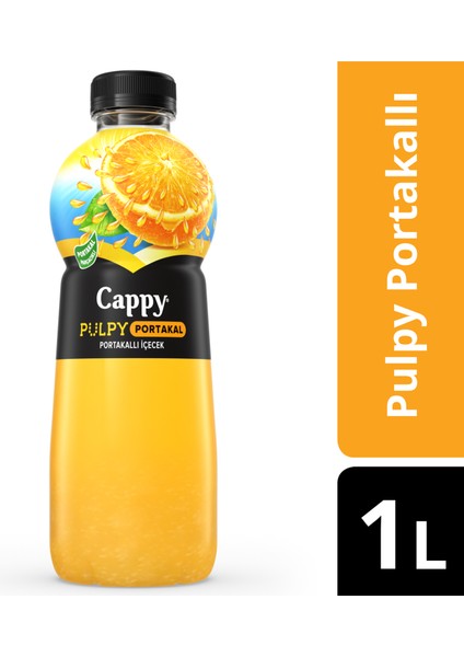 Pulpy Portakallı İçecek Pet 1 Lt