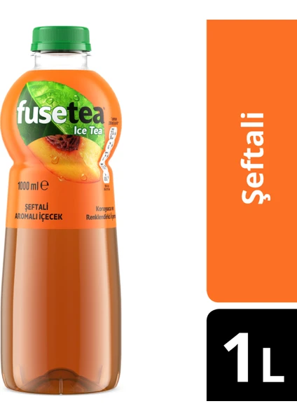 Fuse Tea Soğuk Çay Şeftali Aromalı İçecek Pet 1 L