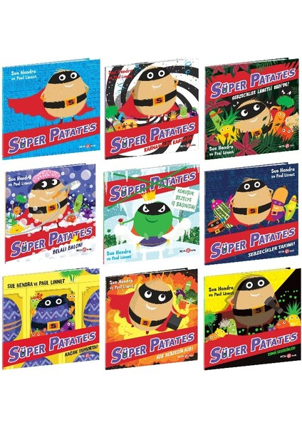 Süper Patates 9 Kitap Set