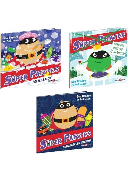 Süper Patates Serisi 3 Kitap Set-2