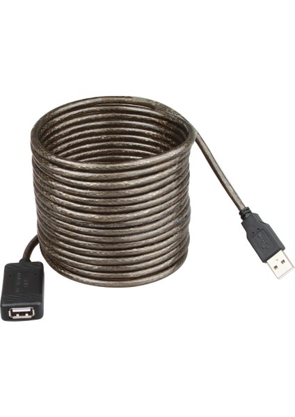 USB Uzatma Kablosu 10M Hi-Speed Chipli Güçlendiririlmiş Dişi Erkek Kablo