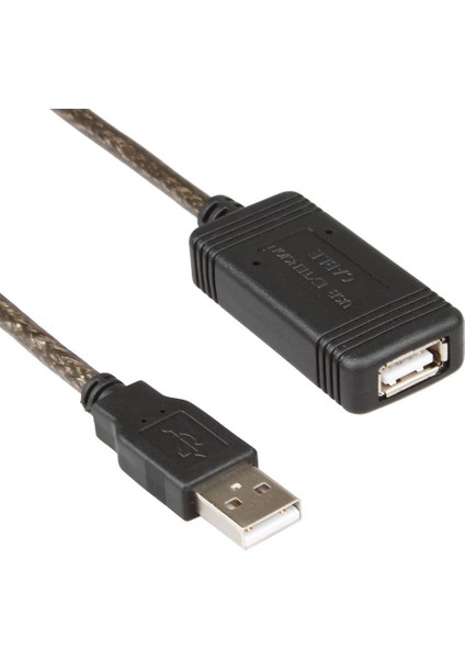 USB Uzatma Kablosu 10M Hi-Speed Chipli Güçlendiririlmiş Dişi Erkek Kablo