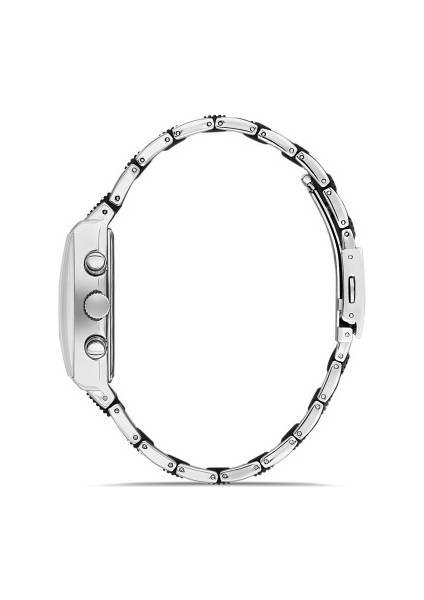 FM31266A-J2 40 mm Silver - Black Erkek Kol Saati