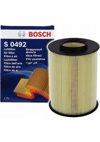 F026400492 Hava Fıltresı Connect 1.6 Eco / 1.6tdcı 13 /> C Max 1.6tdcı 1.8tdcı 2.0tdcı 07 /> Focus Iı Iıı / Foc