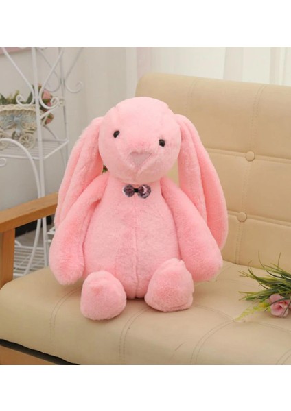 Uyku Arkadaşım Papyonlu Uzun Kulak Bunny Peluş Tavşan 65 cm