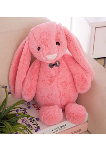 Uyku Arkadaşım Papyonlu Uzun Kulak Bunny Peluş Tavşan 65 cm