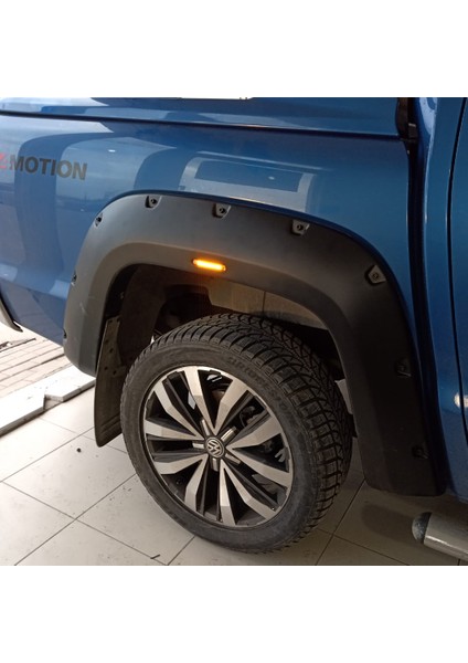 (Mat Siyah) Volkswagen Amarok Işıklı Büyük Depo Dodik 2010 ve Sonrası Uyumlu