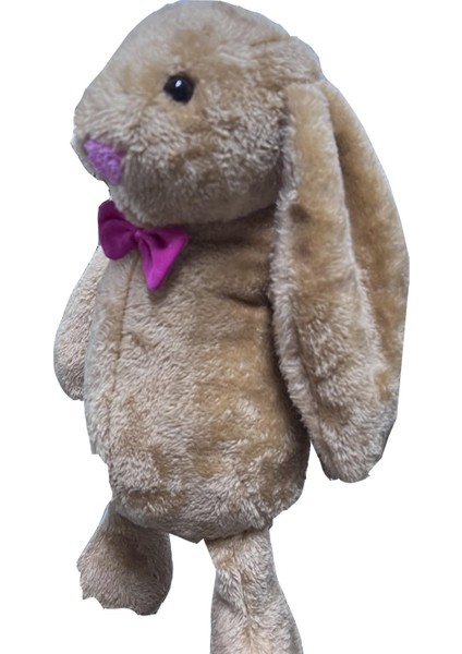 Uyku Arkadaşım Papyonlu Uzun Kulak Bunny Peluş Tavşan 65 cm