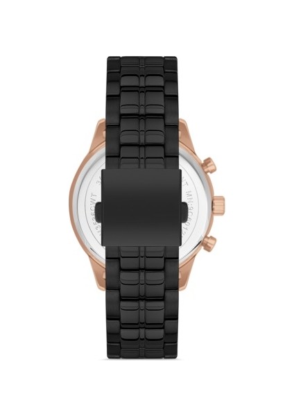 FM31277A-R 45 mm Siyah Erkek Kol Saati