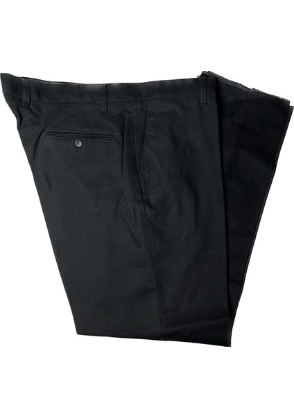 Erkek Siyah Büyük Beden Gabardin Pantolon fiyatları