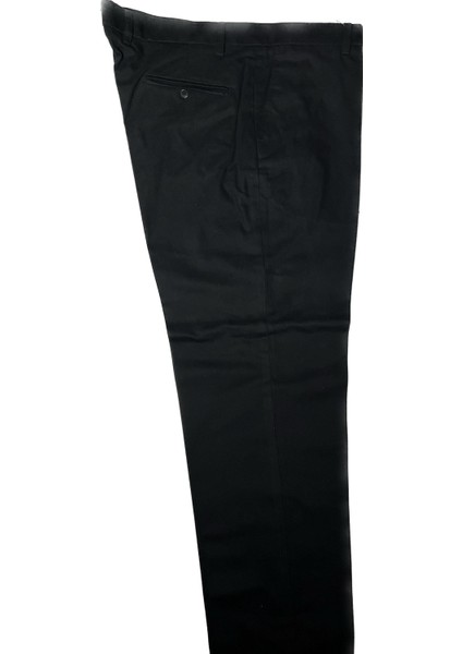 Erkek Siyah Büyük Beden Gabardin Pantolon modelleri