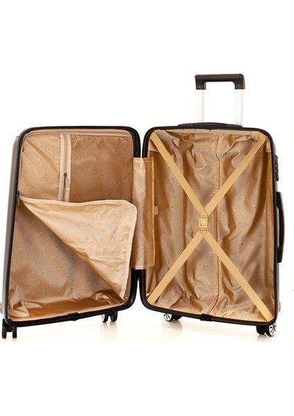 3'lü Lüx Polipropilen Kırılmaz Valiz Seti modelleri
