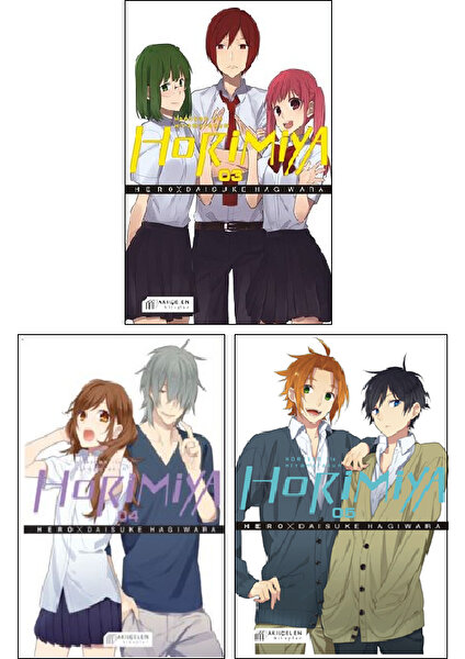 Horimiya 3 - Horimiya 4 - Horimiya 5