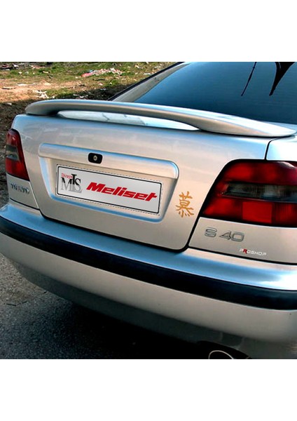 (Boyasız) Volvo S40 Spoiler 1995-2004 Arası Uyumlu