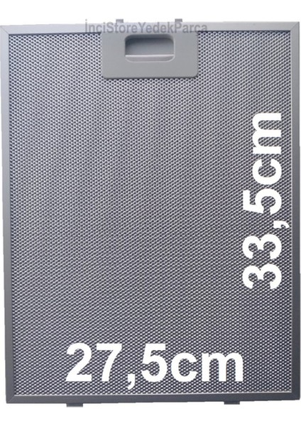 Adx 9107 Davlumbaz Filtresi Aspiratör Filtre V40050405