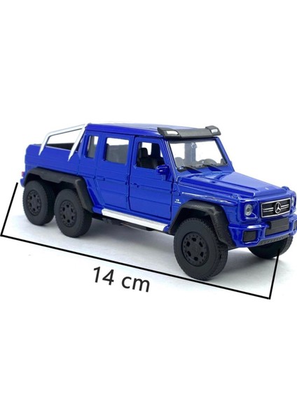 Mercedes G63 6x6 Metal Model Araba Die Cast 1/36