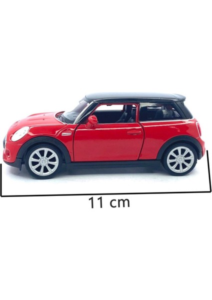 Mini Cooper Hatchback Metal Model Araba Die Cast 1/36