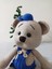 Şapkalı Ayıcık Amigurumi Peluş Oyuncak El Yapımı 3