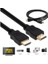 HDMI To HDMI 30CM Kısa HDMI Kablo Altın Uçlu Full Hd 3D LCD LED Ps3 Uydu Receiver 2