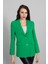 Yeşil Vatkalı Astarlı Blazer Ceket 0105110.07 2