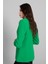 Yeşil Vatkalı Astarlı Blazer Ceket 0105110.07 4