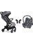 Mini By Easywalker Buggy Snap Kabin Boy Travel Sistem Bebek Arabası - Soho Grey, tek tuşla otomatik katlanan bebek arabası 1