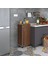 Kenzlife mutfak dolabı zehra 108*030*032 cvz kilitli tekerlekli banyo evrak ofis kitaplık ayakkabılık kiler 5