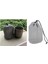 Mesh Drawstring Çanta Eşyası Depolama Çuval Pot Pan Taşıyıcı Yürüyüş Için Organizatör 4