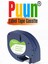 Puun Dymo Letratag 59422 Plastik Beyaz Etikete Siyah (S0721660) (12MM x 4m) 1