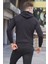 Siyah Kapüşonlu Sweatshirt 5289 2