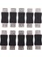 10 Parça. USB 2.0 Dişi Ila Dişi Adaptör, A Tip Ila Tip A - Siyah (Yurt Dışından) 1